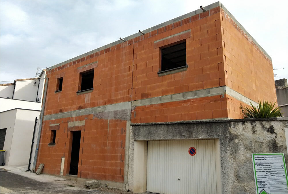Construction d’une maison individuelle en R+1