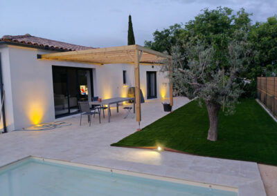Réalisation d’une terrasse